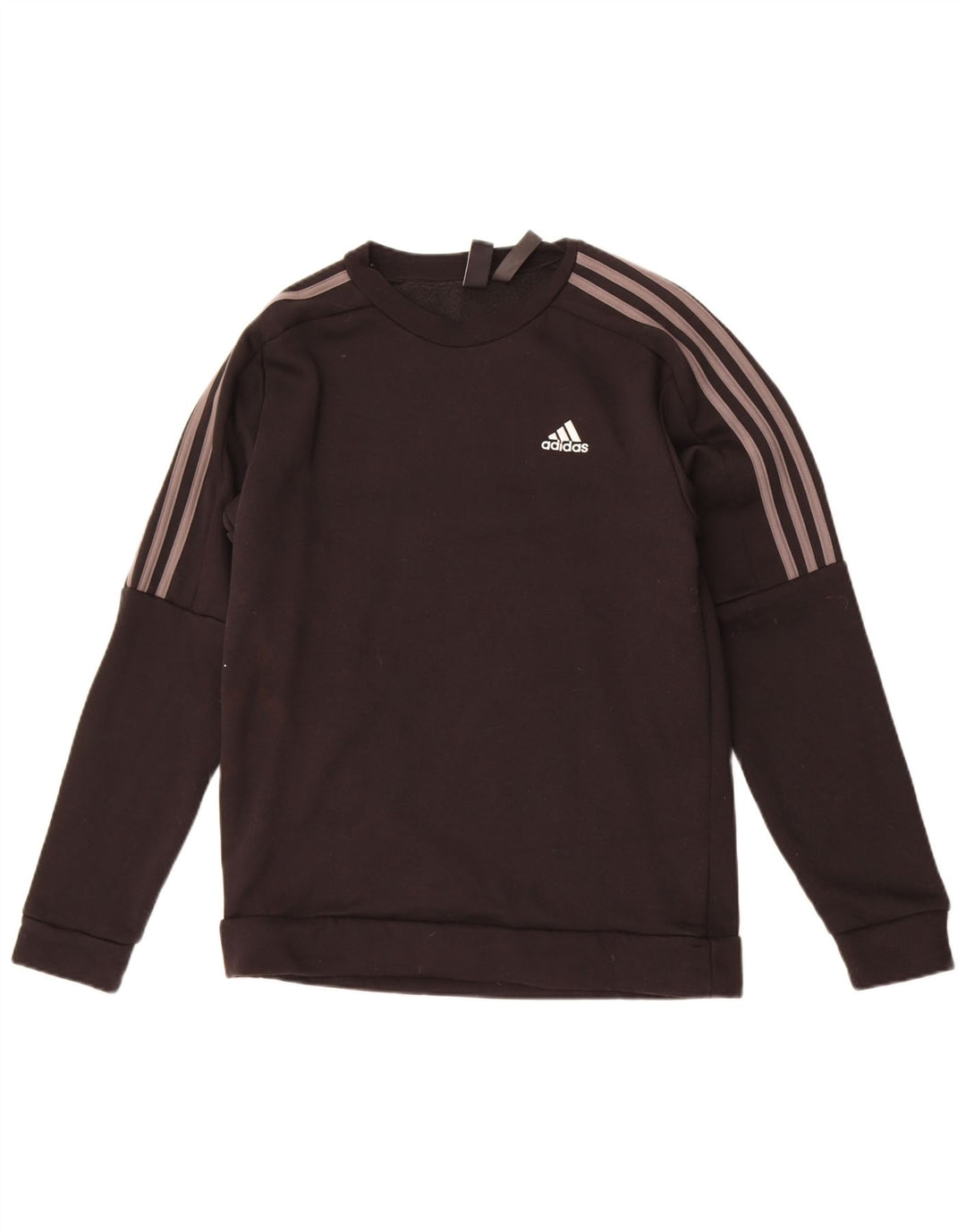 Adidas Sweatshirt-trøje til mænd, lille sort bomuld