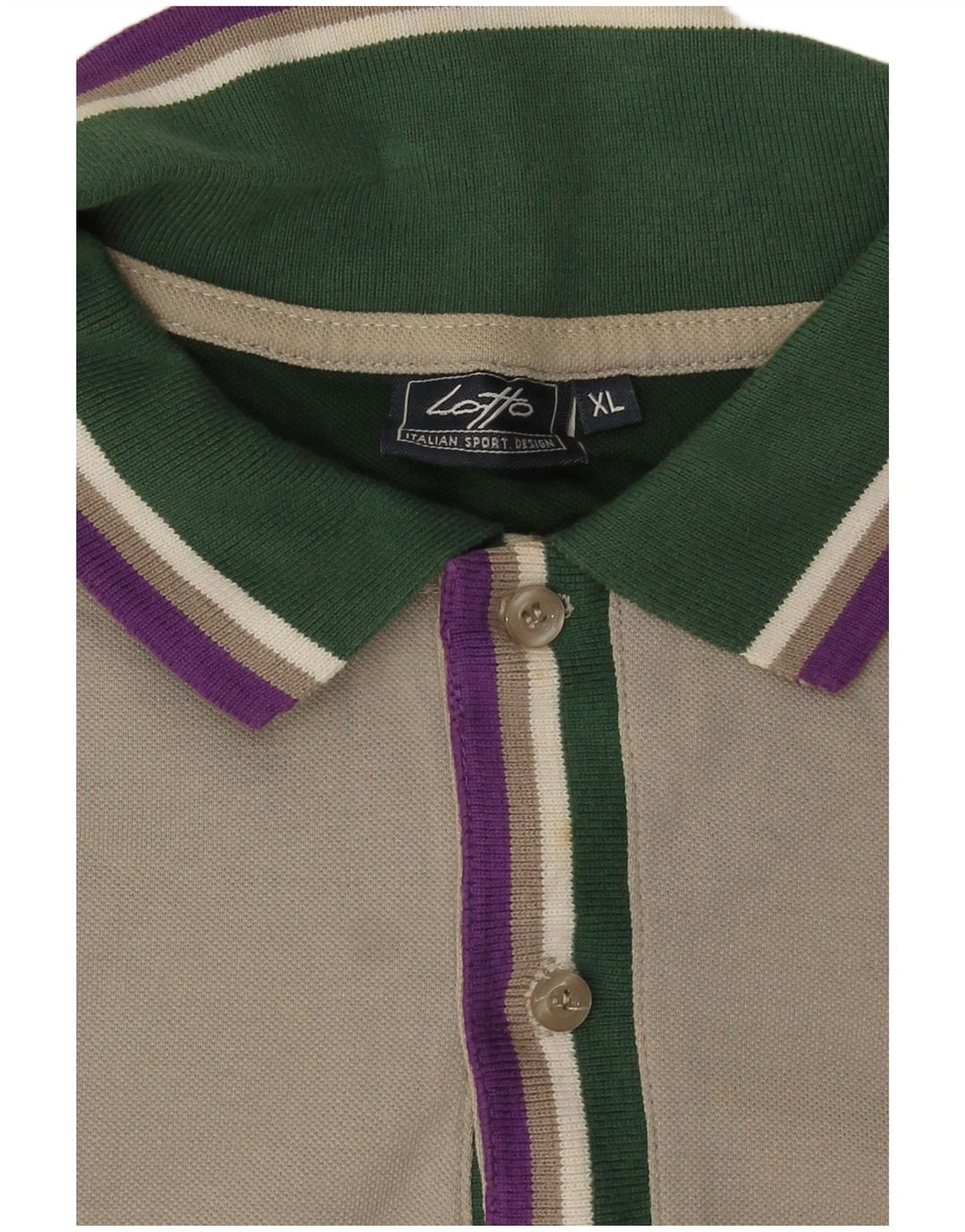 Lotto herre poloshirt XL Grå