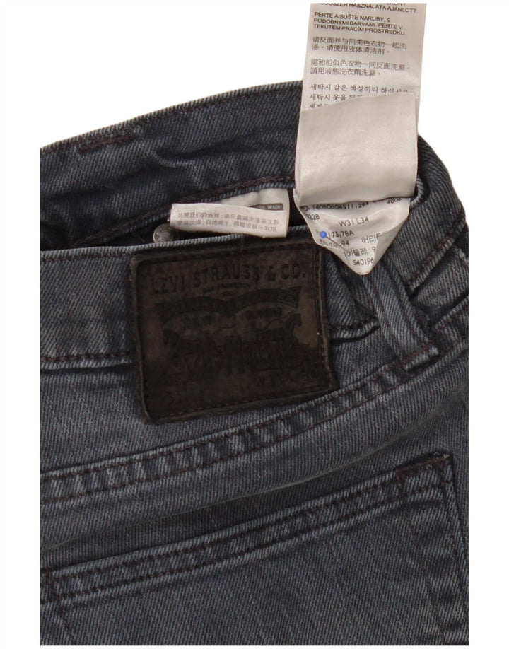 Levi's Herre 511 Slim Jeans W31 L34 Blå Polyester