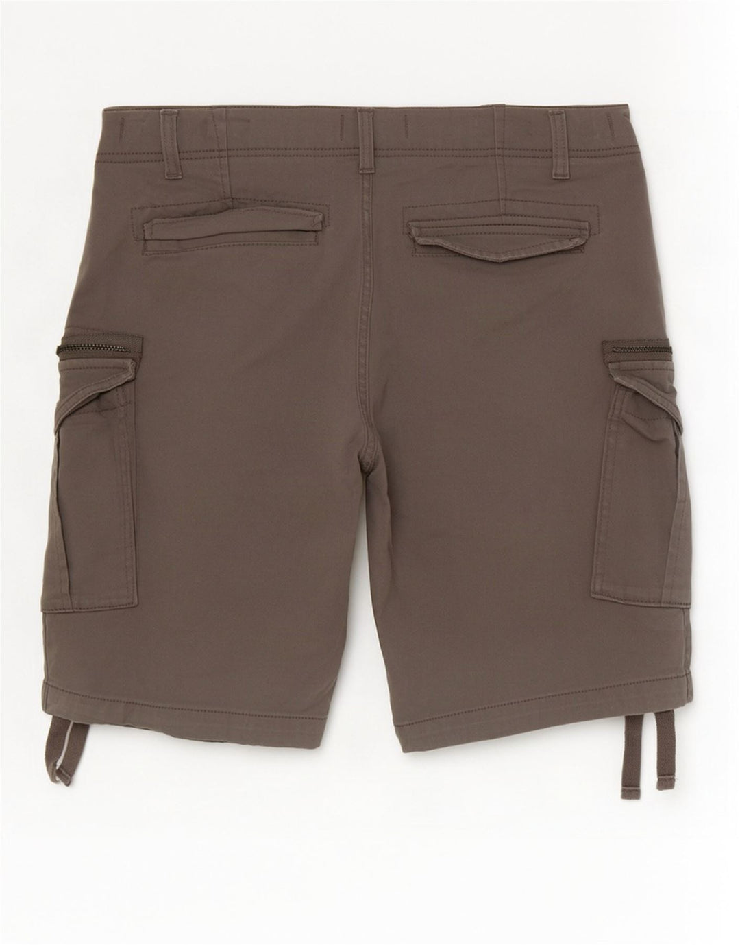 Jack & Jones Herre Comfort Fit Cargo Shorts Små W29 Grå Bomuld