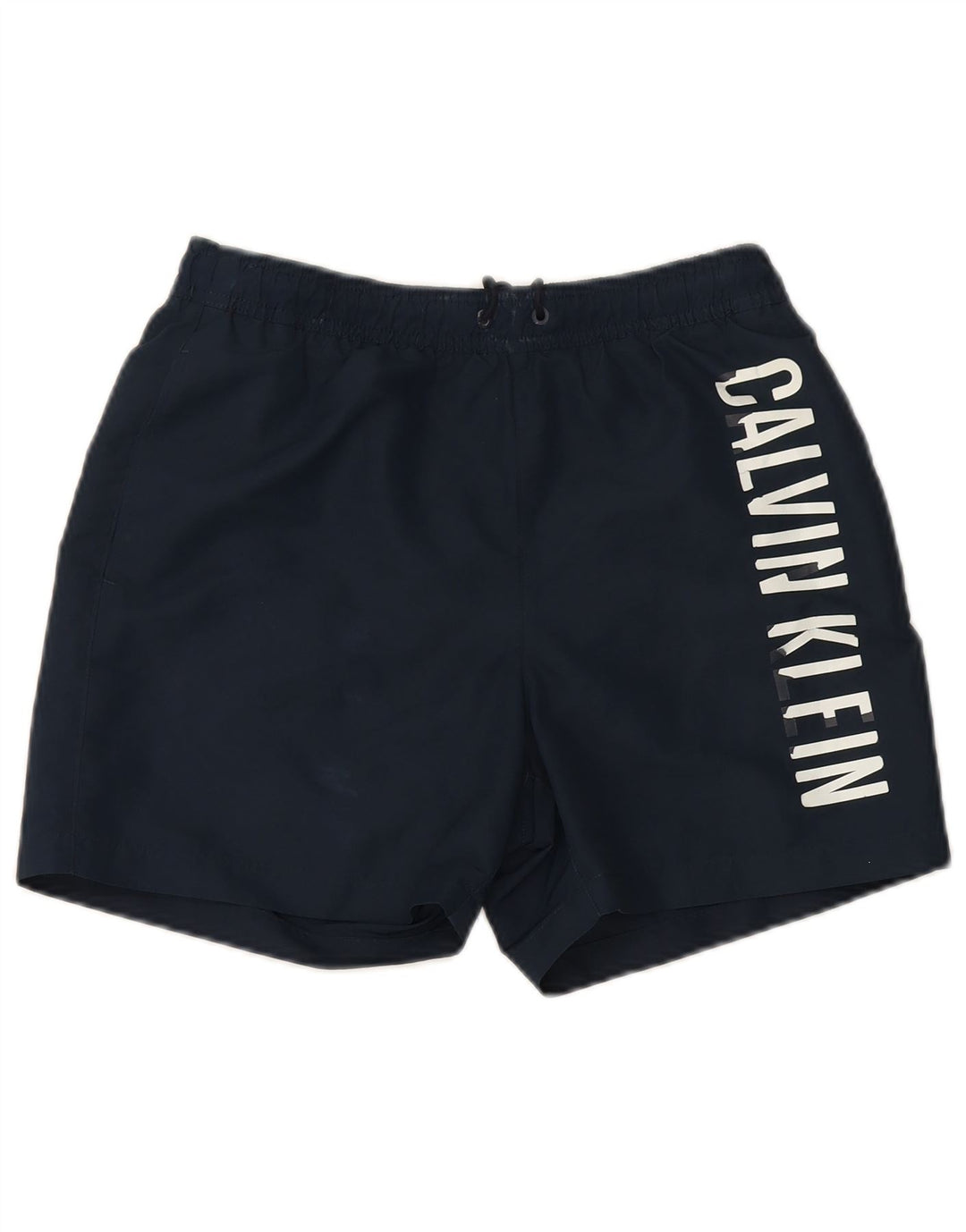 Calvin Klein Herre grafiske svømmeshorts Små marineblå