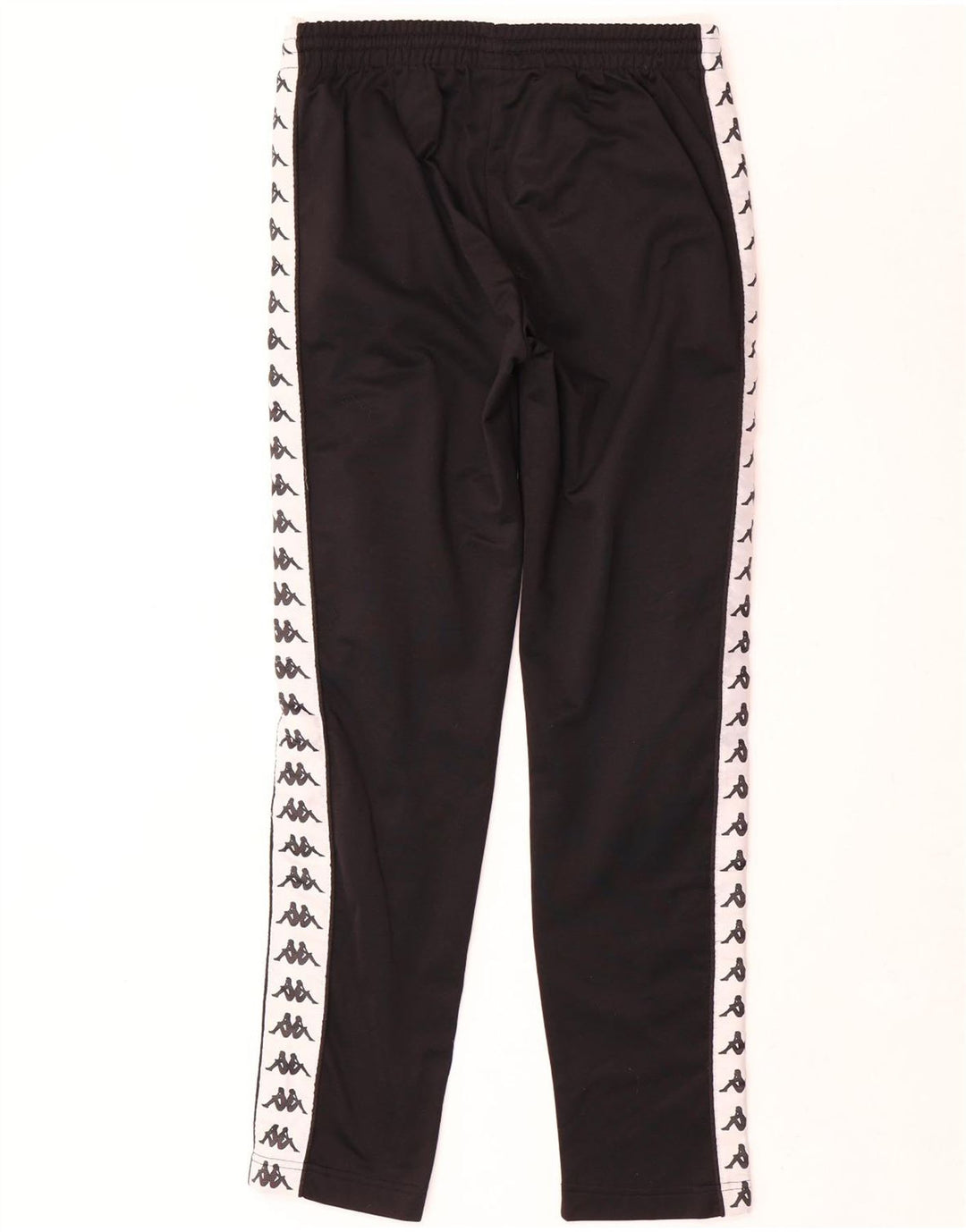Kappa Herre grafisk træningsdragt Bukser Small Black Colourblock Polyester