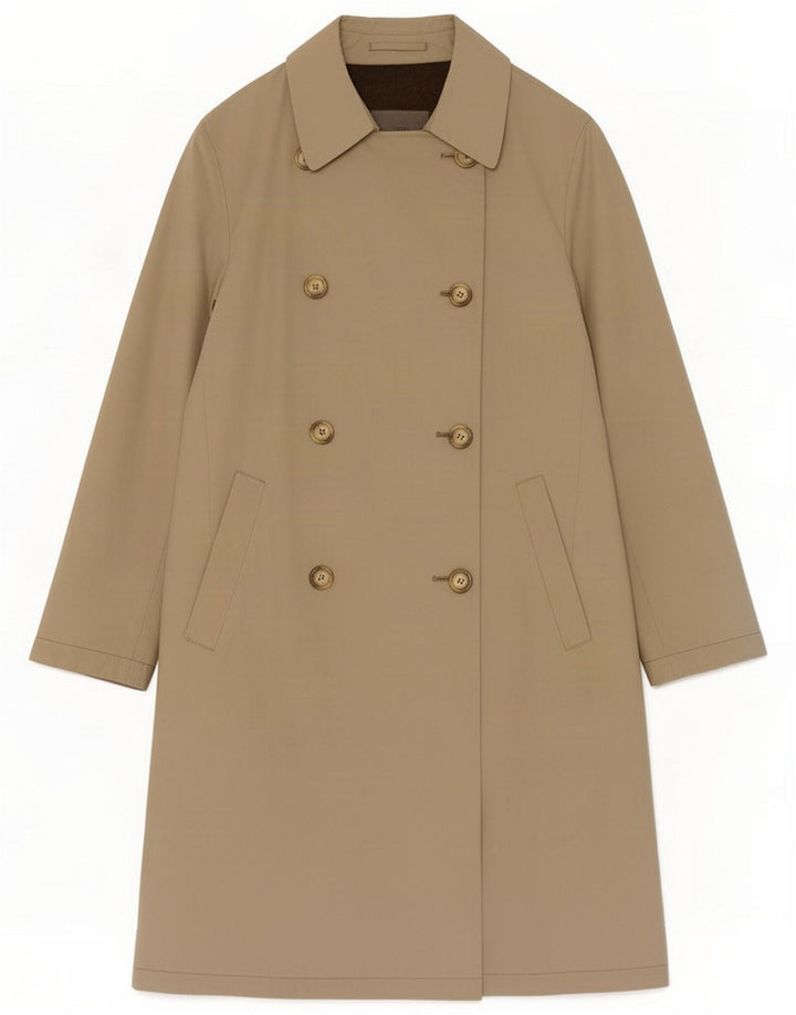 Allegri Dame Dobbeltradet Frakke UK 14 Medium Beige