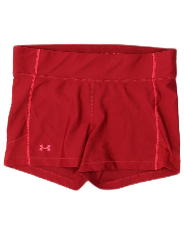Under Armour Dame Sports Shorts UK 14 Large Red