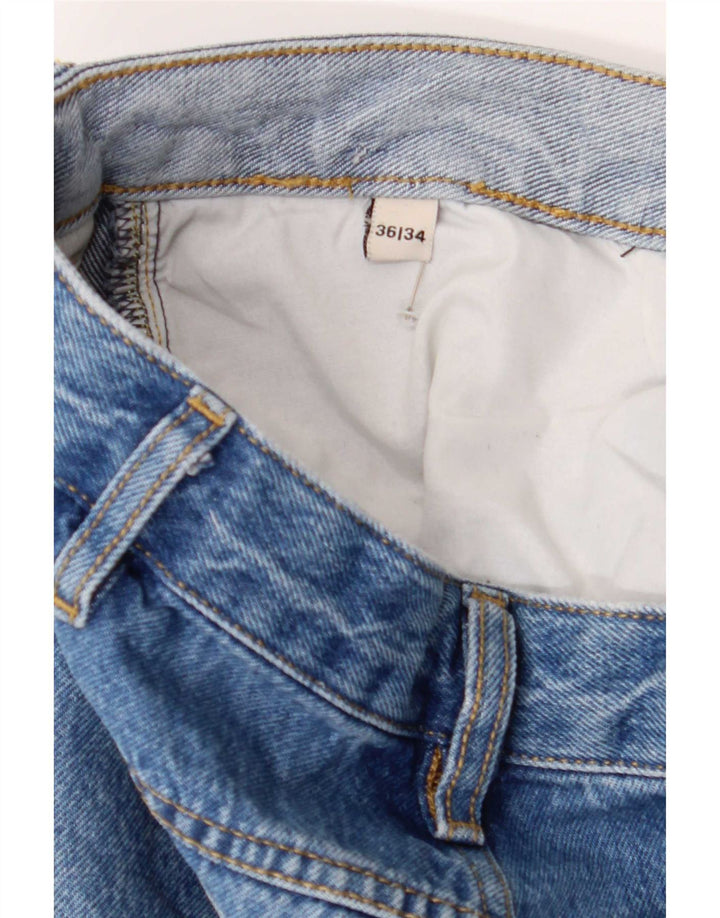 Esprit Herre Straight Jeans W36 L34 Blå Bomuld