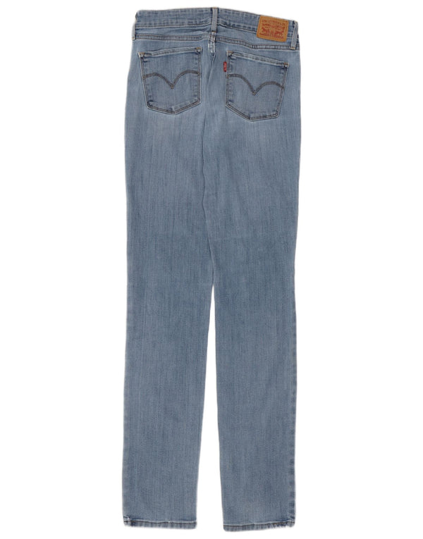 Levi's Dame 712 Slim Jeans W27 L34 Blå Bomuld