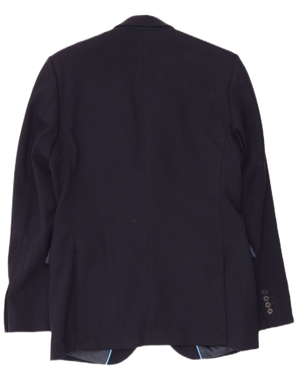 Marks & Spencer Herre 2-knaps Slim Fit Blazer Jacket UK 38 Medium Navy Blue