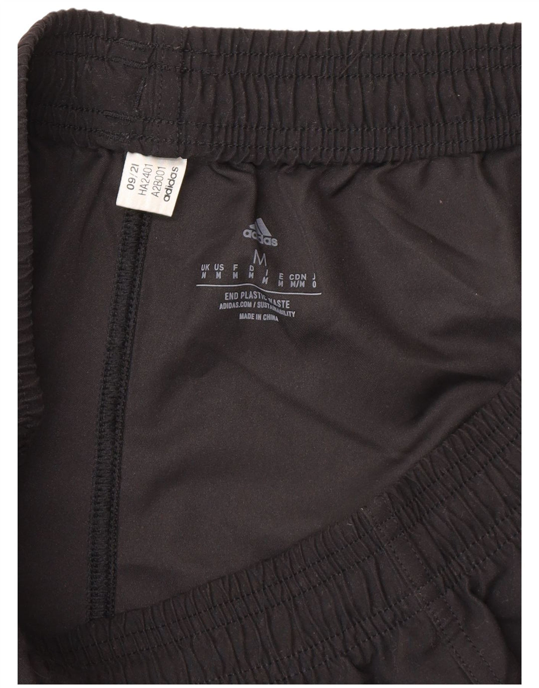 Adidas Herre Aeroready Graphic Sports Shorts Medium Sort Polyester