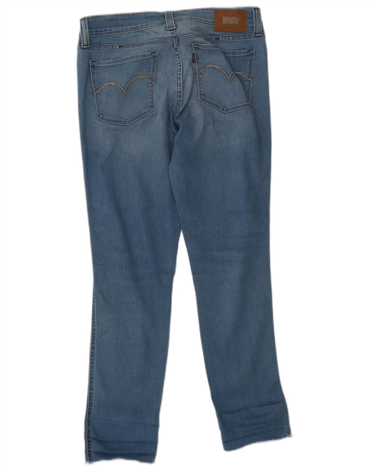 LEVI'S Dame Demi Curve Skinny Jeans W29 L28 Blå Bomuld