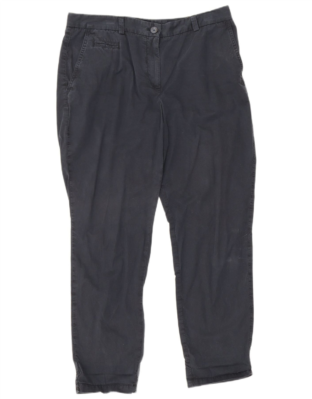 Marks & Spencer Chinobukser til kvinder UK 12 Medium W32 L26 Marineblå
