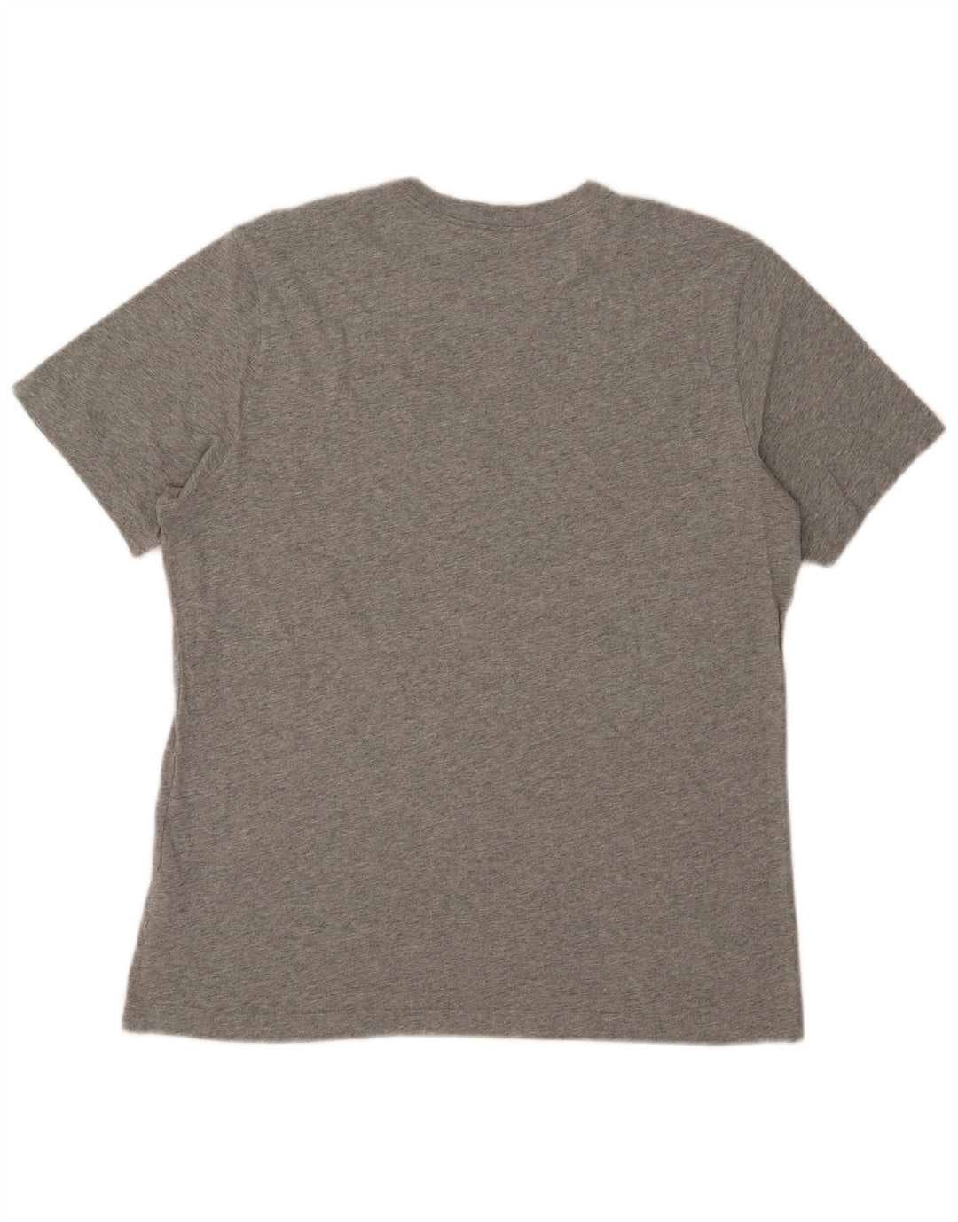 Nike Herre grafisk T-shirt top mellemgrå bomuld