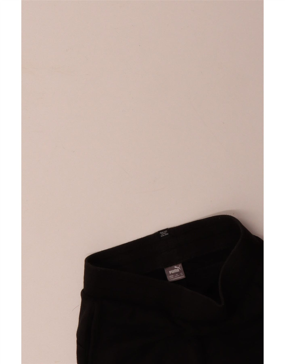 PUMA Træningsdragt til drenge Bukser Joggers 13-14 år Sort bomuld