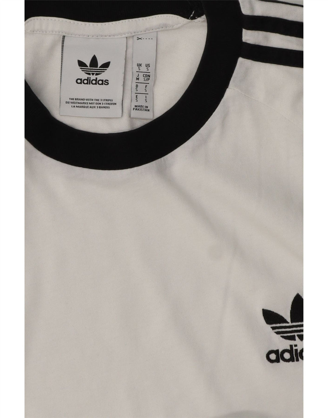 ADIDAS T-shirt top lille hvid til mænd