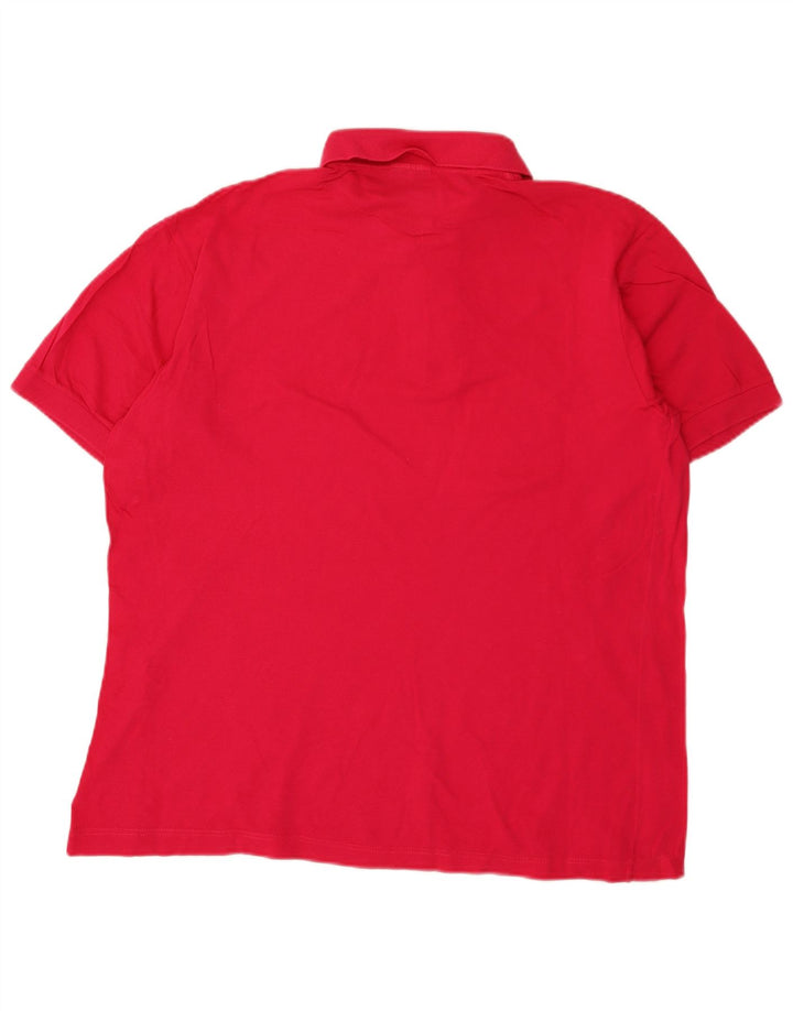 Sergio Tacchini Herre poloshirt Stor Pink Bomuld