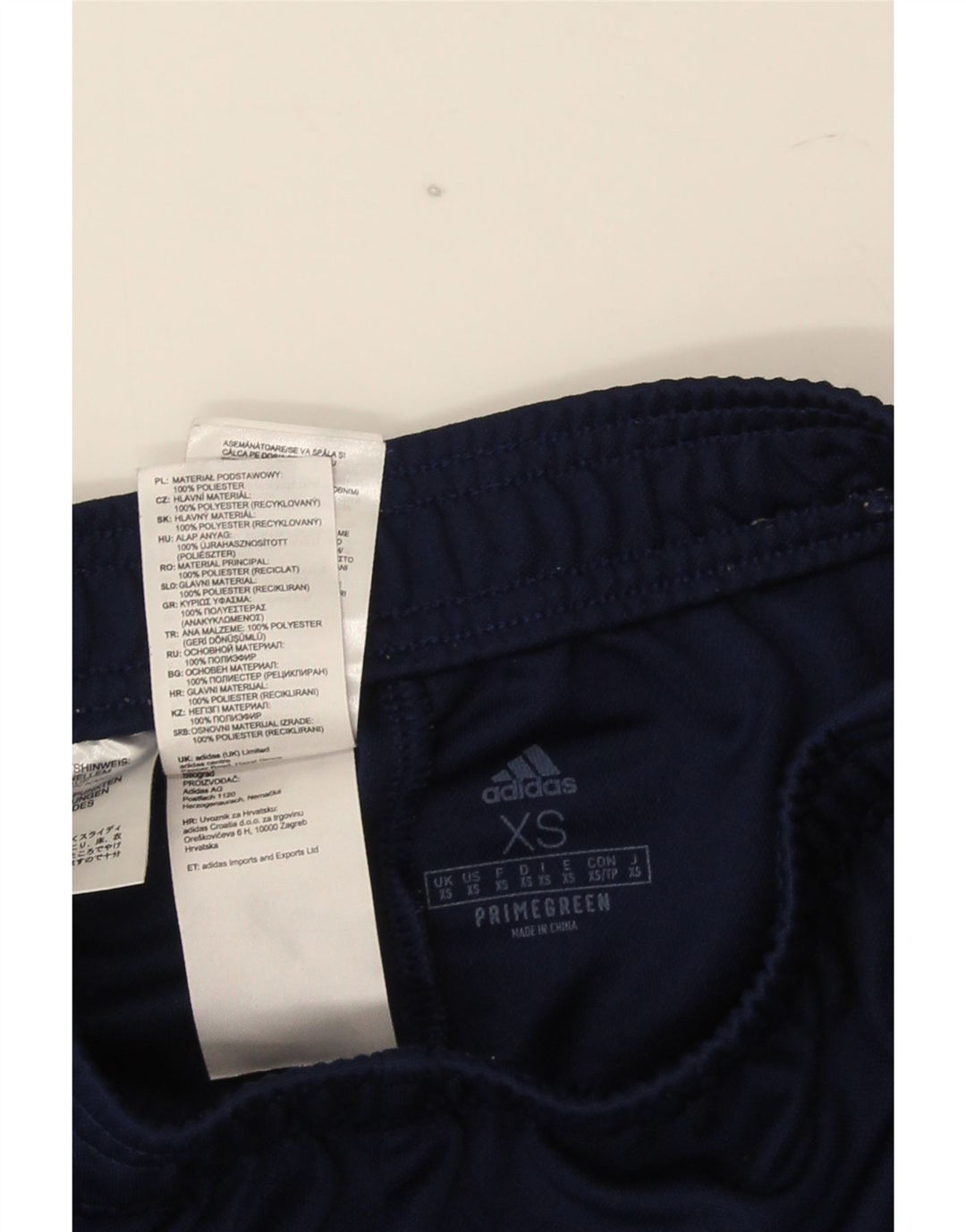 Adidas Aeroready træningsdragt bukser til mænd XS marineblå polyester