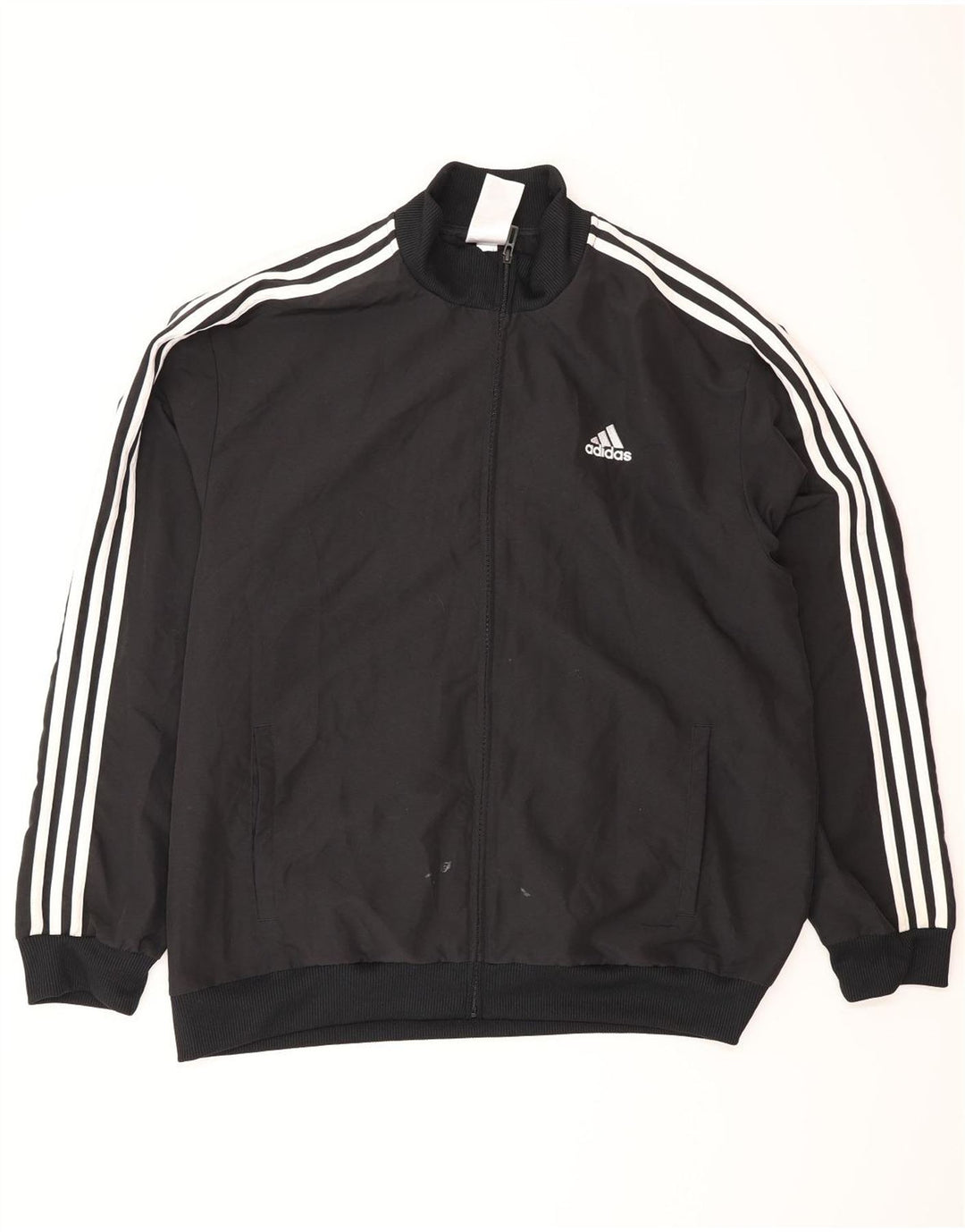 Adidas Træningsdragt til mænd, topjakke, stor sort polyester