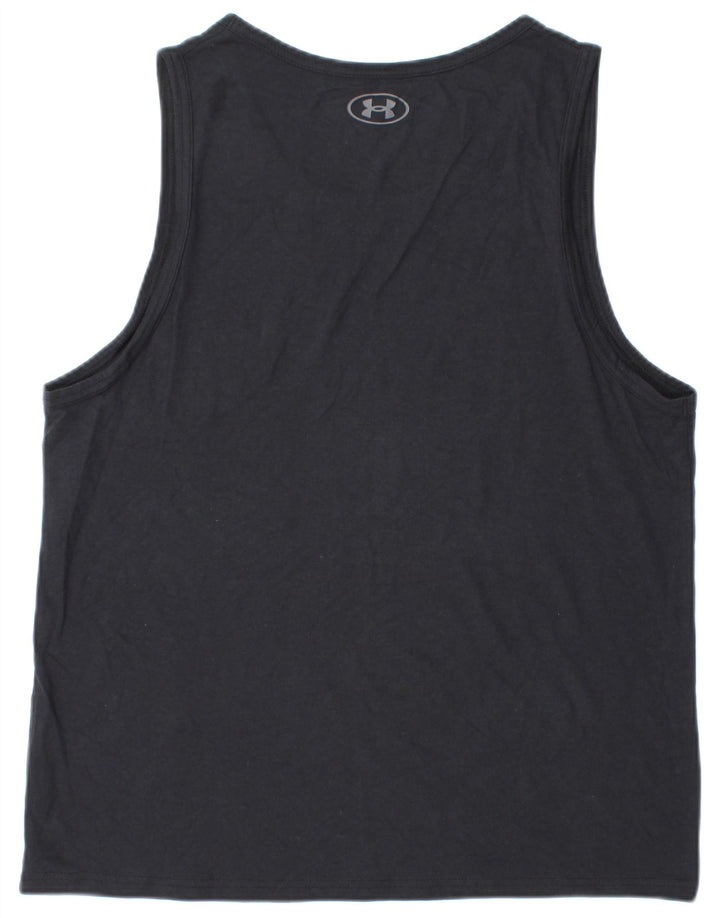 Under Armour Herre Grafisk Vest Top Stor Sort