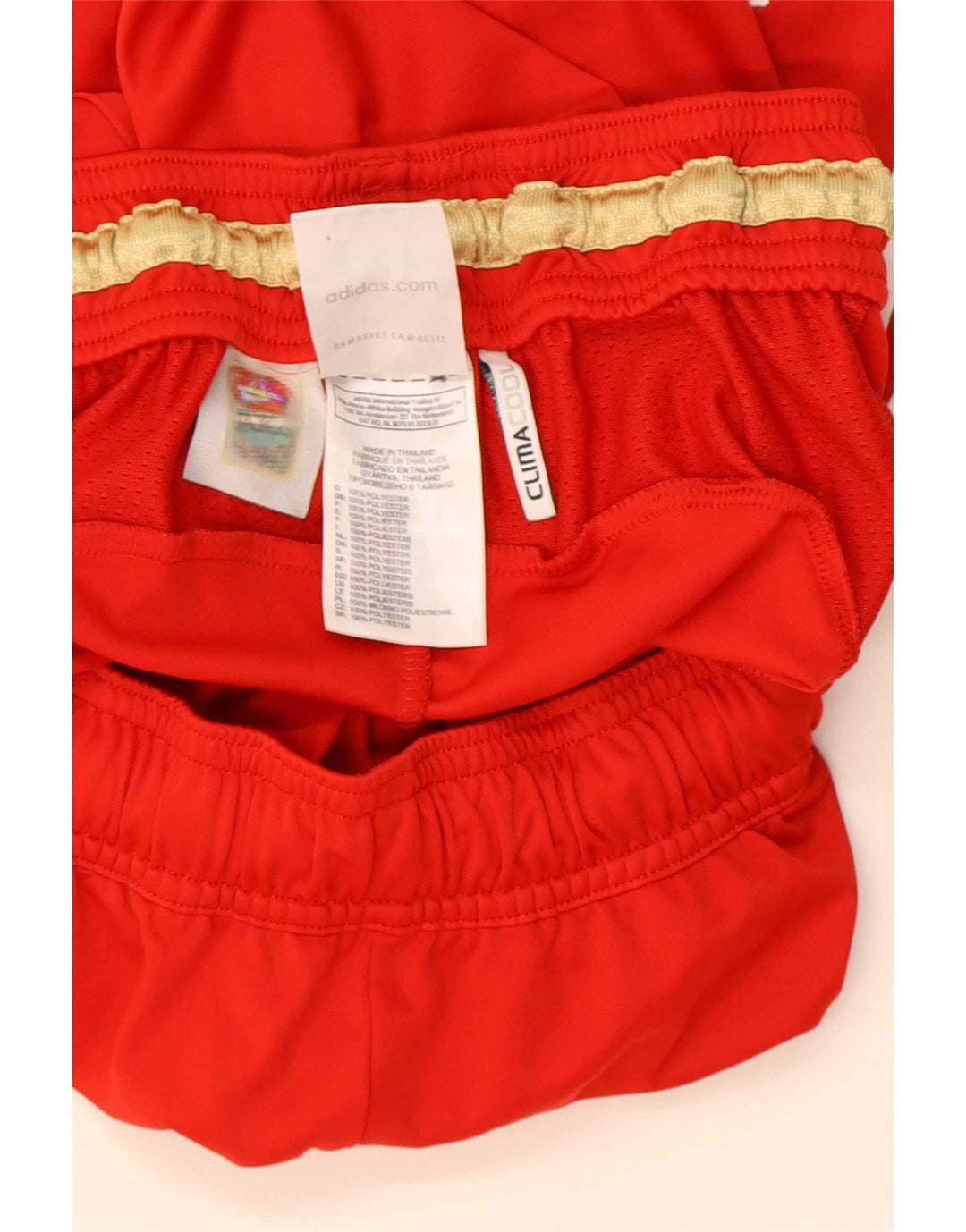 Adidas Herre Liverpool Sports Shorts Små Rød Polyester
