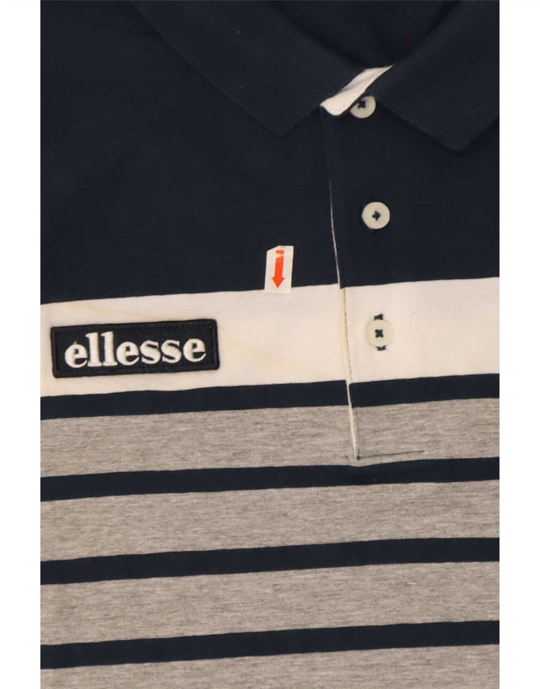 Ellesse Heritage Polo Shirt XL Marineblå Stribet