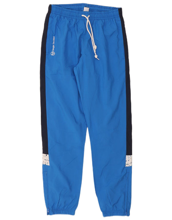 Sergio Tacchini Herre træningsdragt Bukser Medium Blue Colourblock Polyester