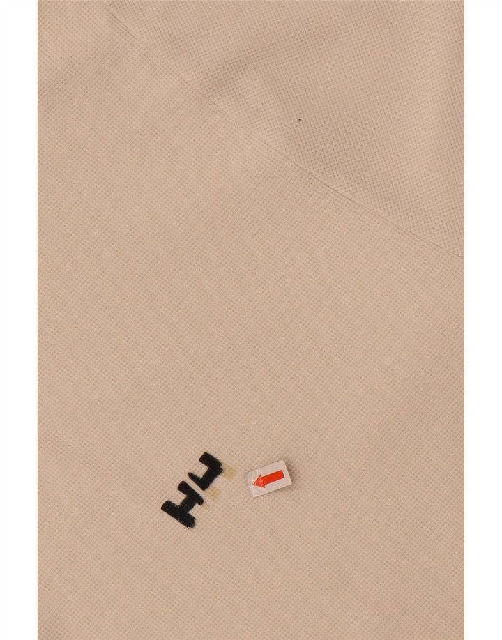 HELLY HANSEN Mens Polo Shirt 3XL Off White