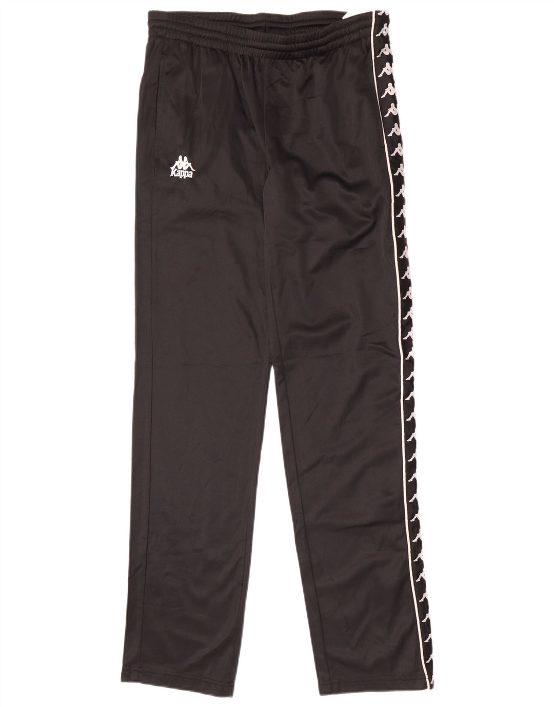Kappa Herre grafisk træningsdragt Bukser Medium Sort Polyester