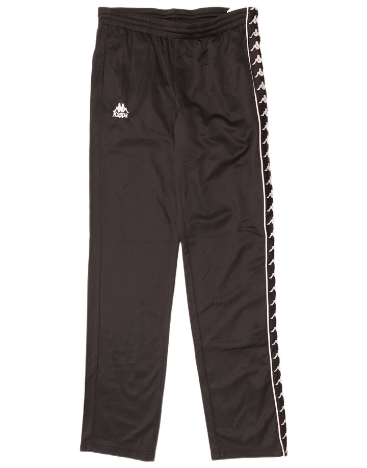 Kappa Herre grafisk træningsdragt Bukser Medium Sort Polyester