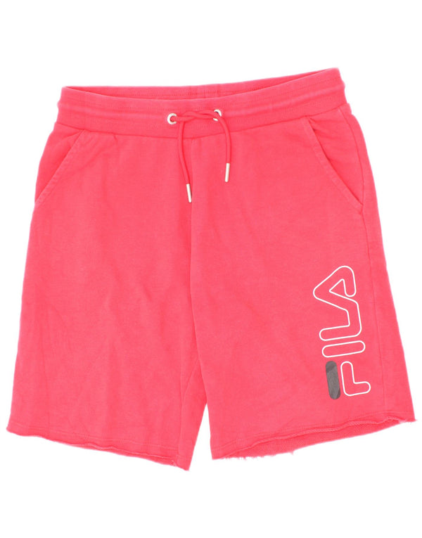 Fila piger grafiske sportsshorts 7-8 år rød bomuld