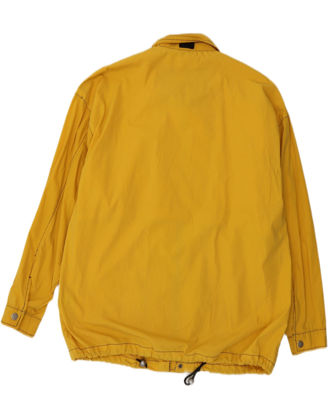 BRUGI Mens Utility Jacket IT 52 XL Yellow Polyester Vintage Brugi and Second-Hand Brugi from Messina Hembry 