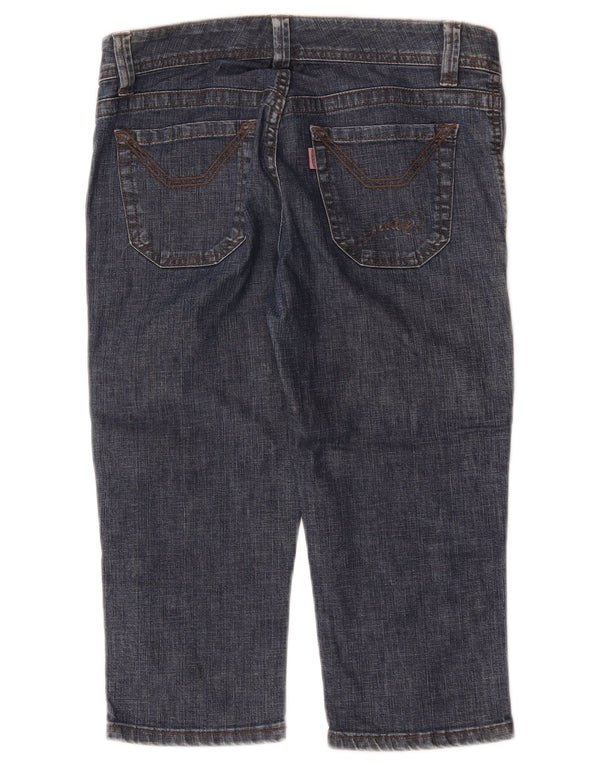 Jeckerson Womens Bermuda denimshorts W27 Små blå bomuld