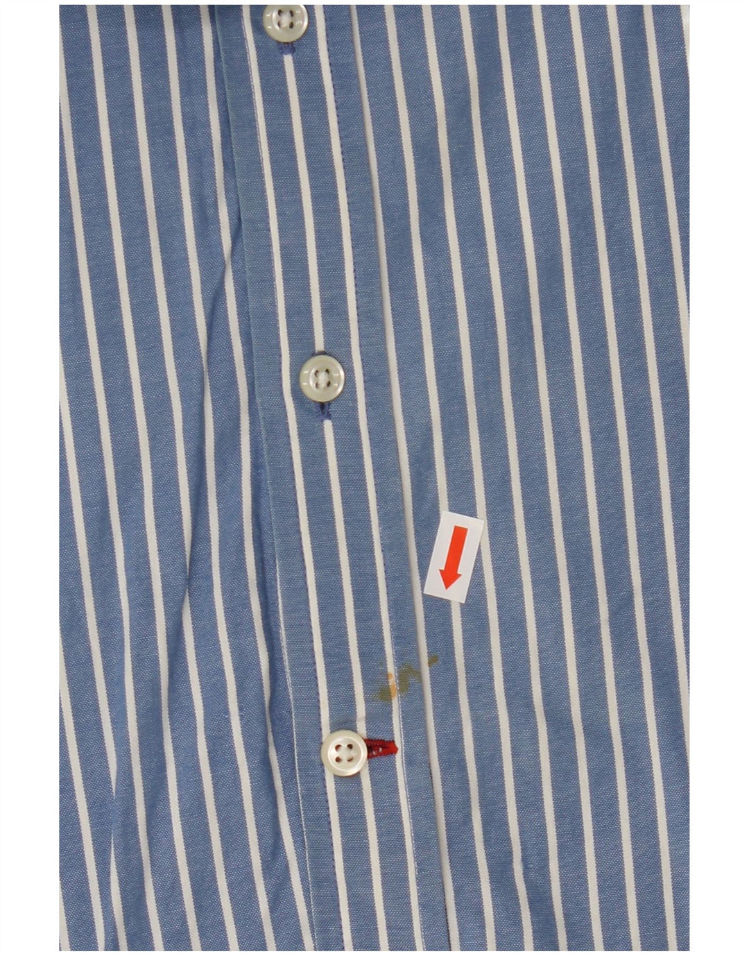TOMMY HILFIGER Herreskjorte Medium Blue Pinstripe Bomuld