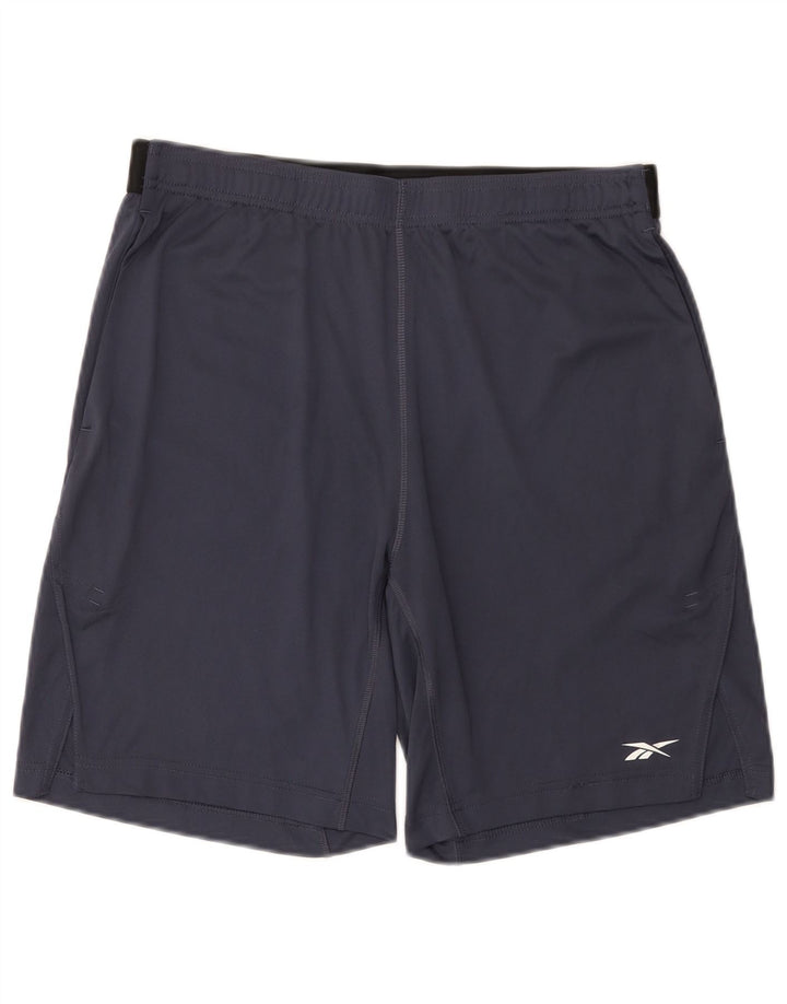 Reebok Sportshorts til mænd Medium Navyblå polyester