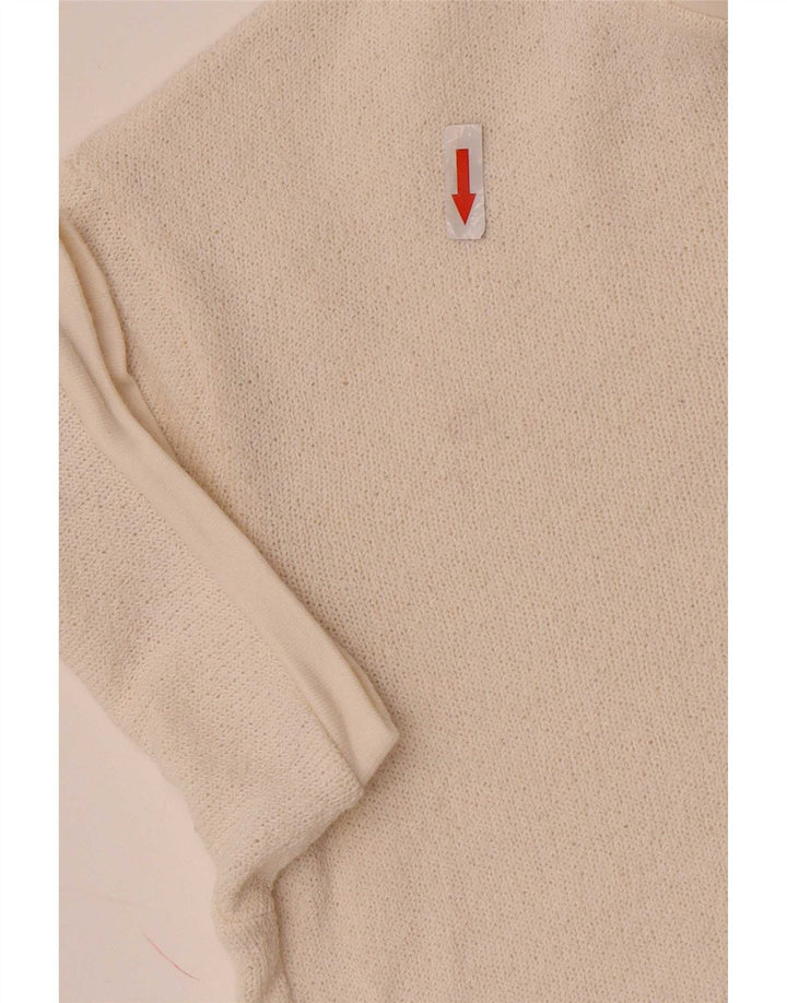 Zara Herre Polo Shirt Small Off White