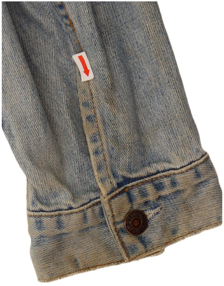 Levi's Herre denimjakke UK 40 Large Blue Cotton