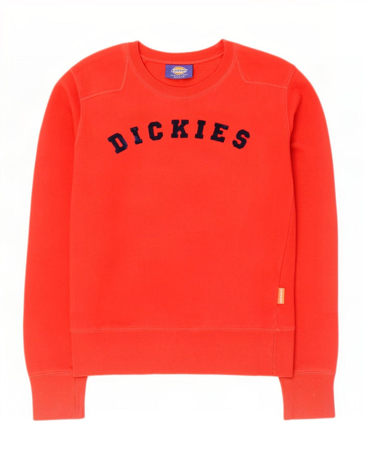 Dickies Graphic Sweatshirt Jumper UK 14 Medium Rød