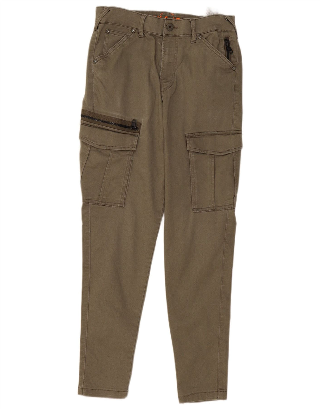 Jack & Jones Herre Slim Cargo Bukser W28 L29 Khaki Bomuld