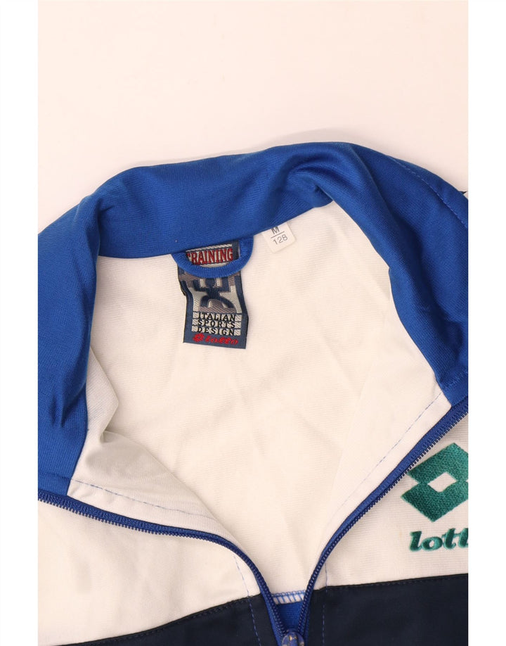 Lotto Boys Grafisk træningsdragt Topjakke 11-12 år Medium Blue Colourblock