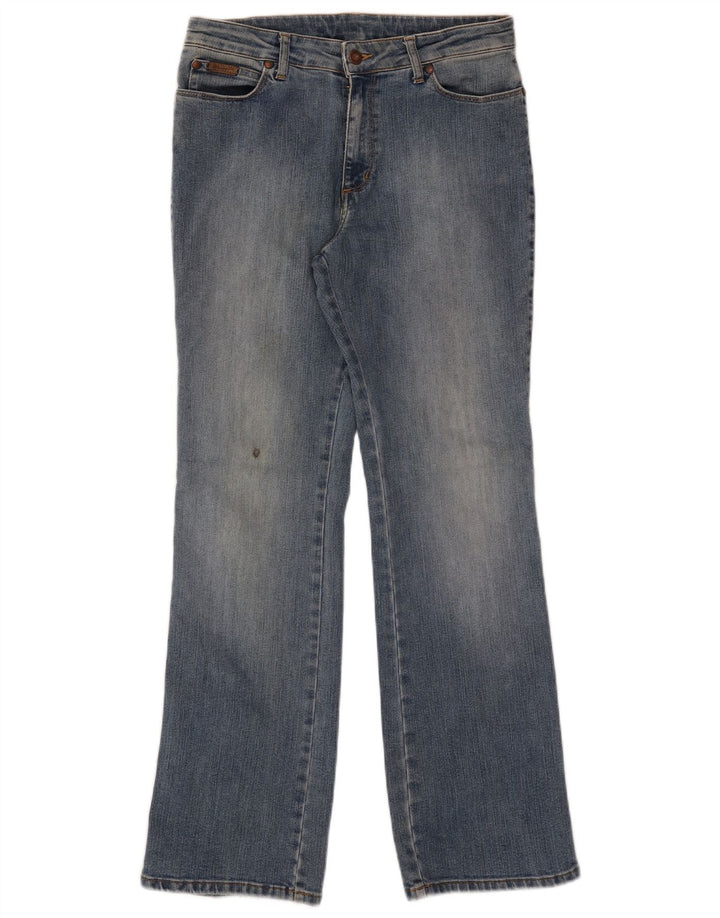 Wrangler Dame Bootcut Jeans W30 L30 Blå Bomuld