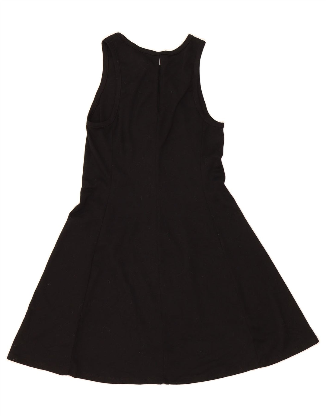 MOSSIMO Womens Sleeveless A-Line Dress UK 12 Medium Black Polyester Vintage Mossimo and Second-Hand Mossimo from Messina Hembry 