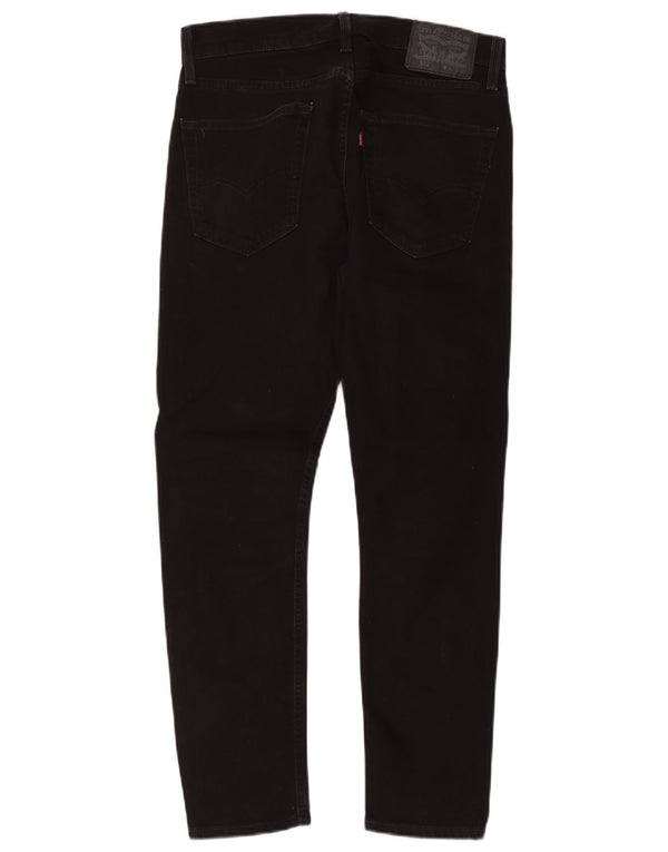 Levi's Herre 512 Slim Tapered Jeans W32 L30 Sort Bomuld