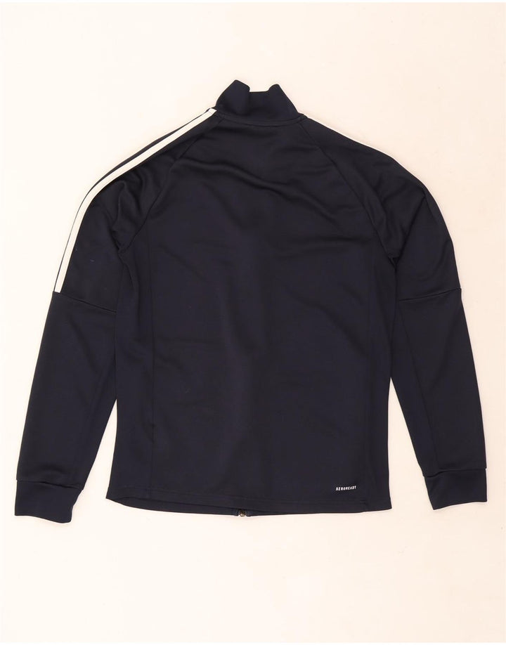 Adidas Aeroready træningsdragt topjakke til mænd UK 40/42 Medium Navy Blue