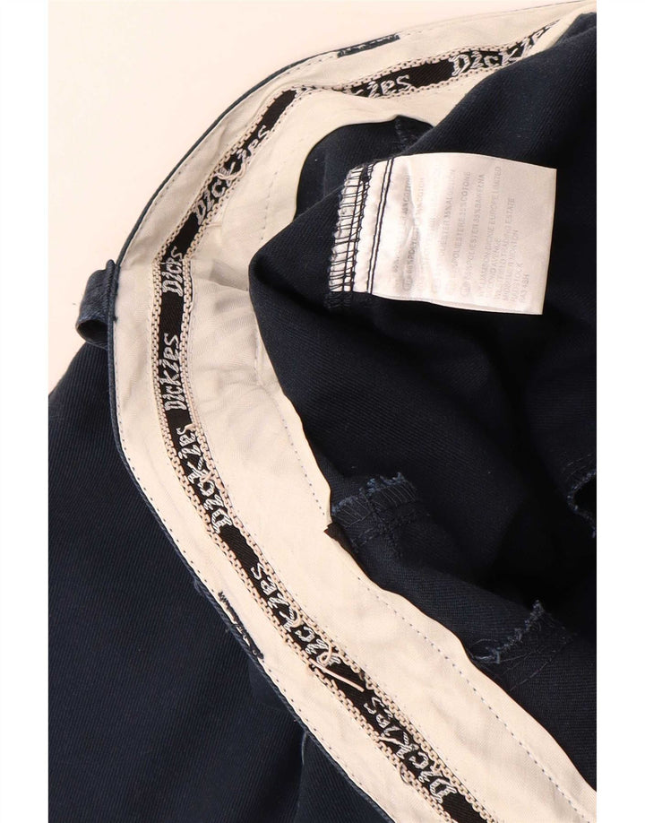 Dickies Straight Chino-bukser til mænd W36 L33 Marineblå polyester
