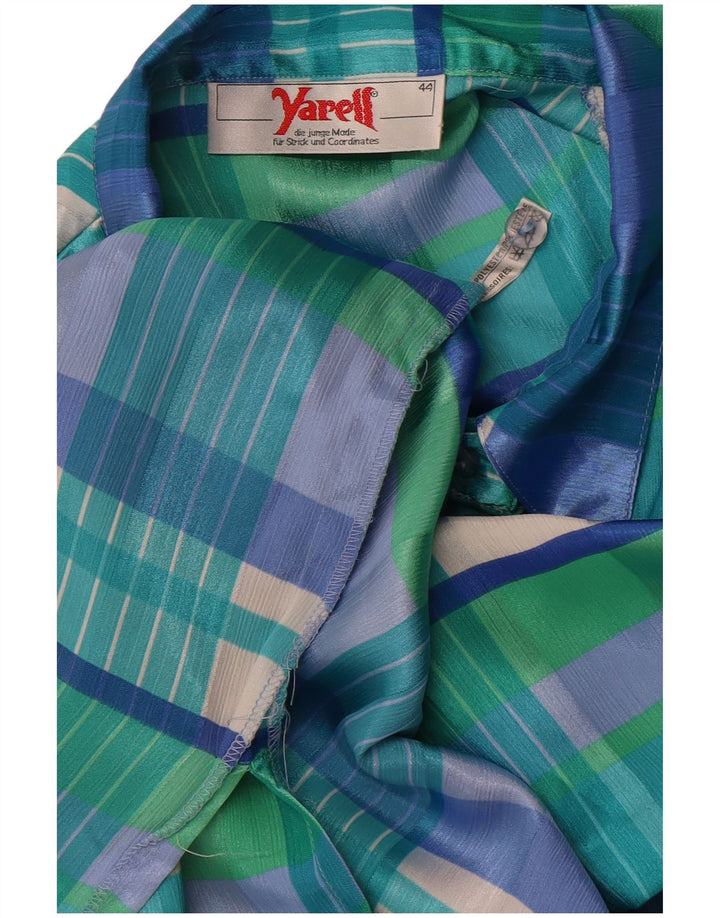 YARELL Womens Shirt EU 44 XL Multicoloured Check Polyester