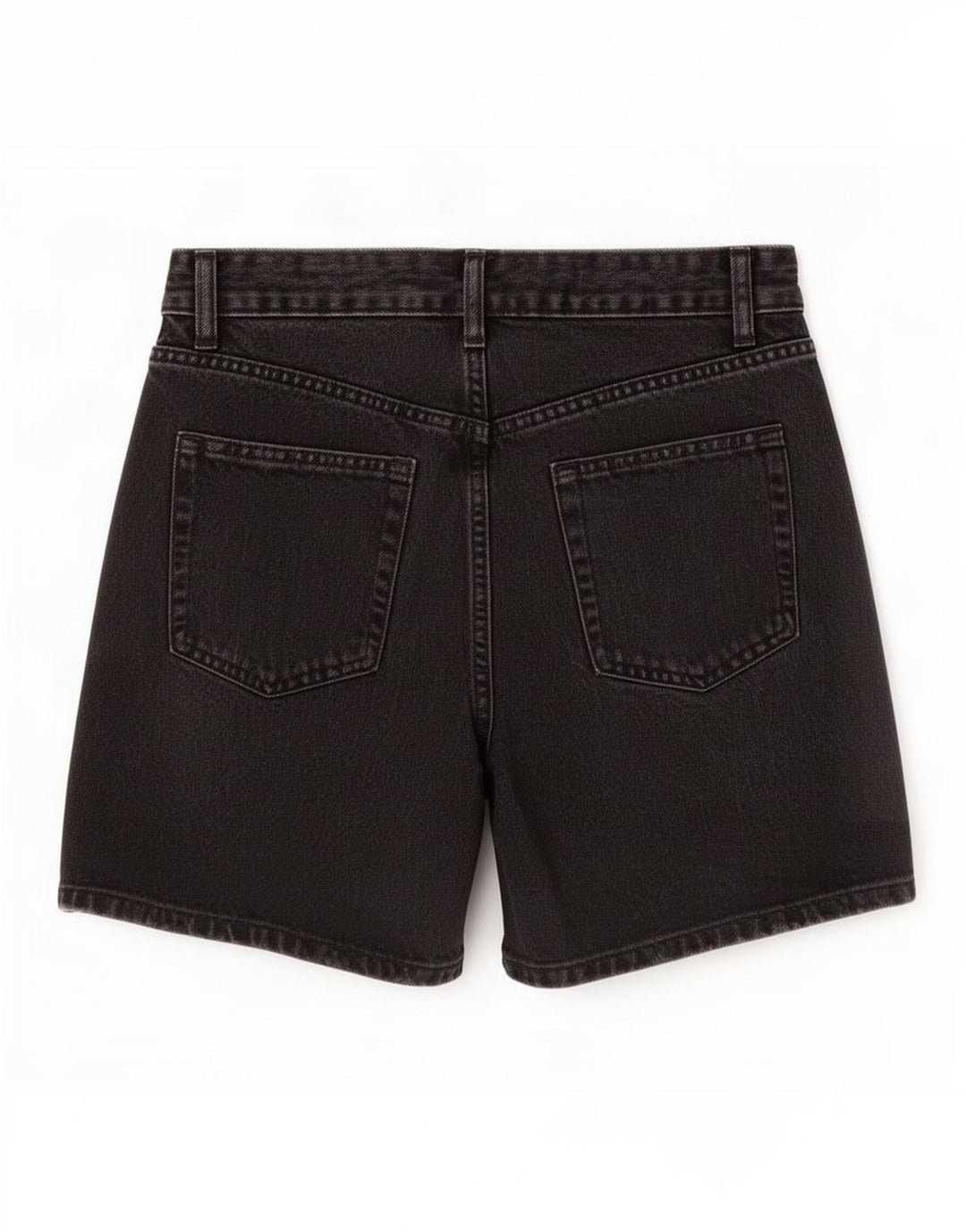 Zara Dame Denim Shorts EU 38 Small W28 Sort