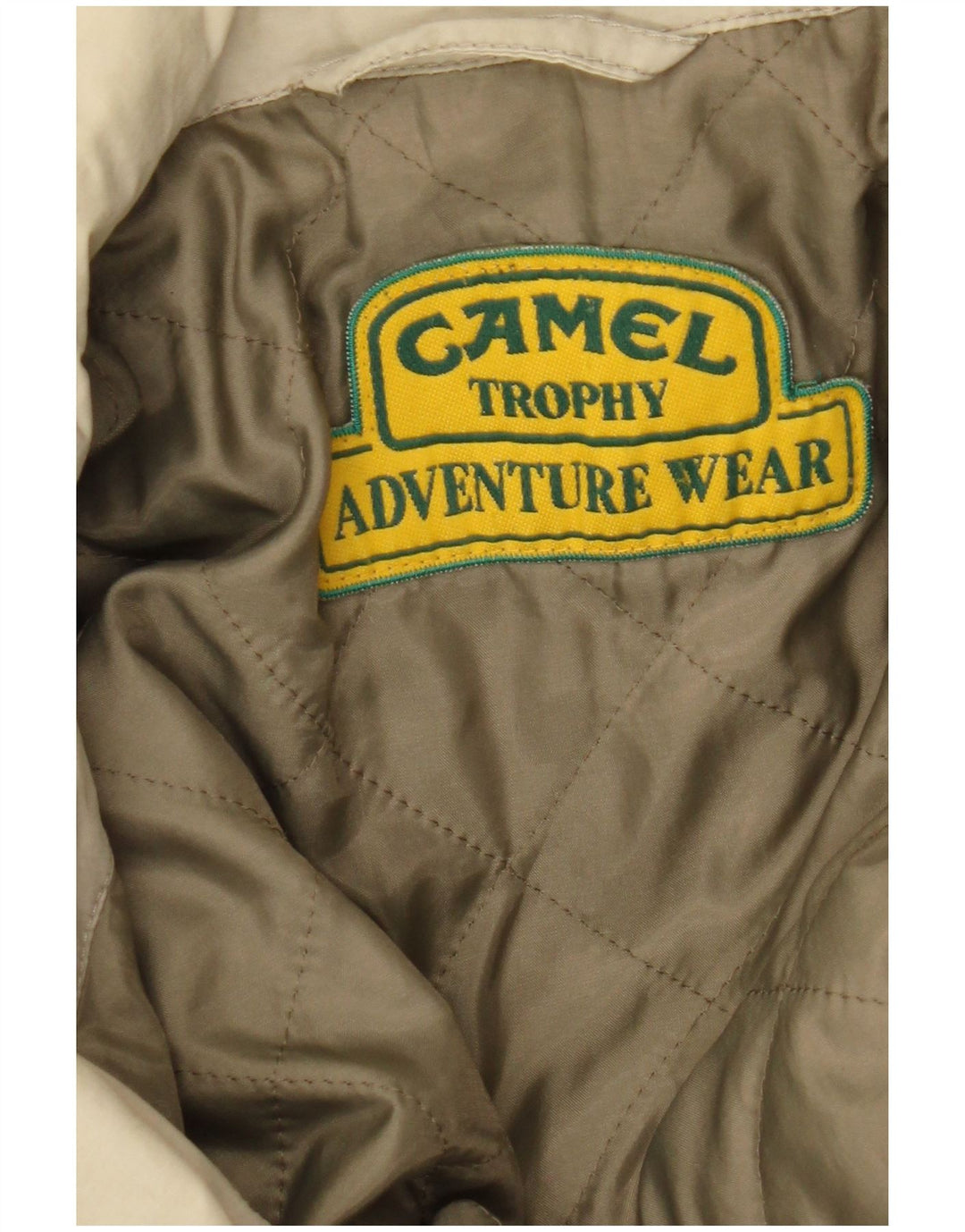 Camel Active Herre Hooded Windbreaker Jacket UK 48 4XL Beige Colourblock