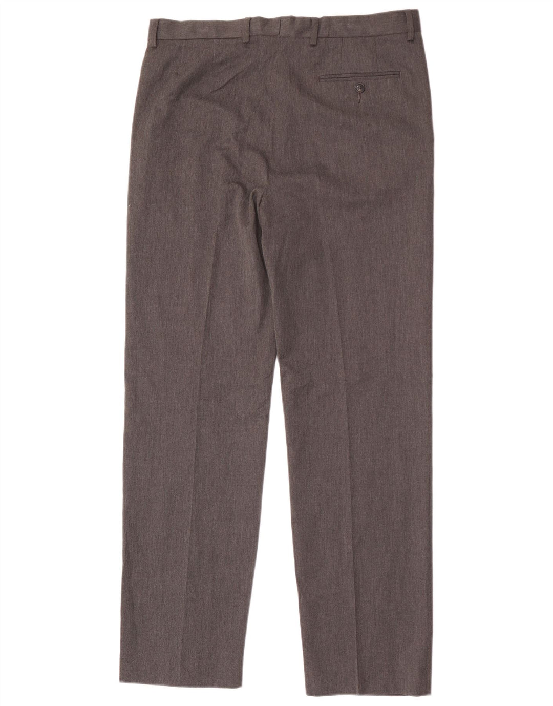 Marks & Spencer Herre Regular Fit Suit Bukser W34 L33 Grå polyester