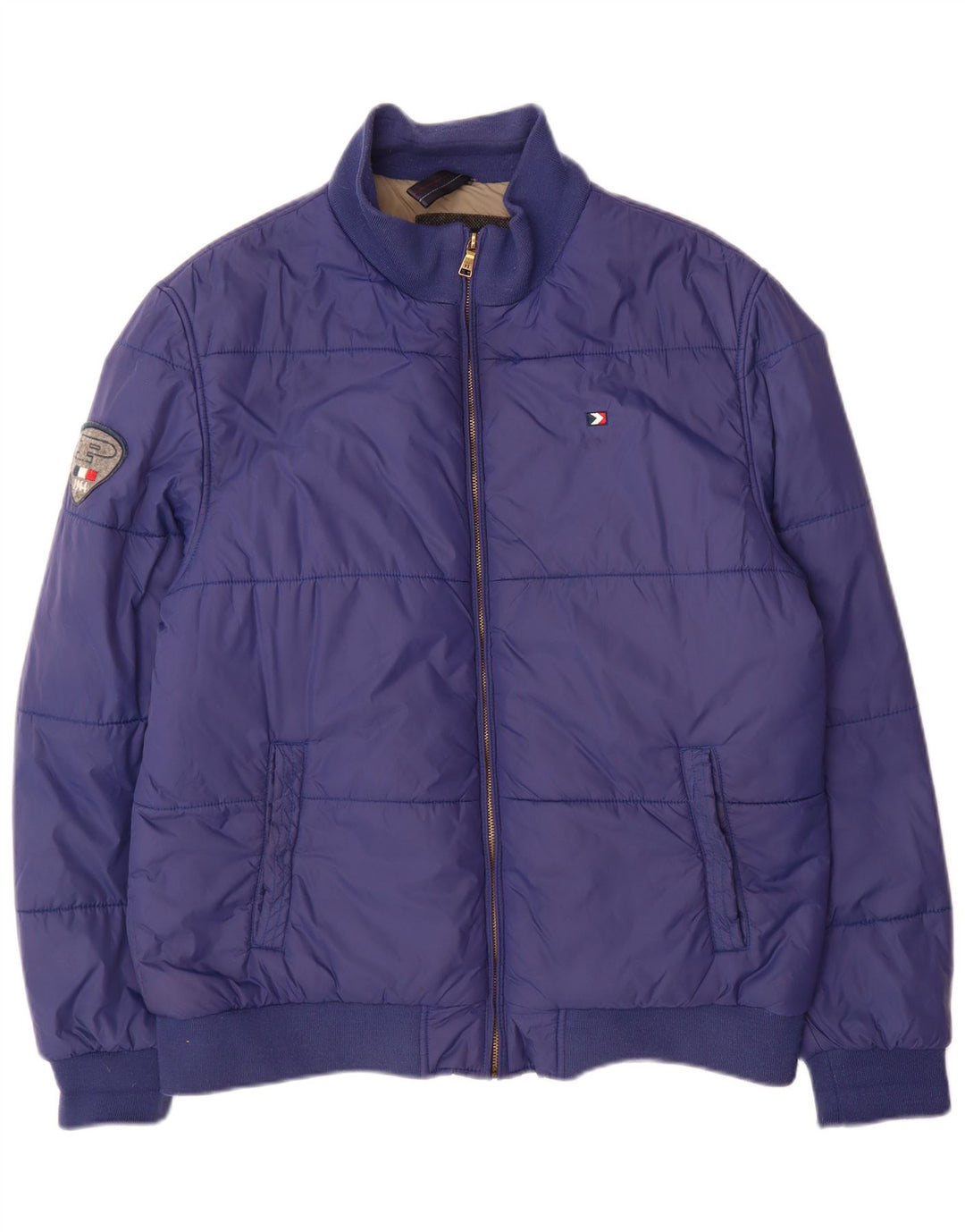 Peckott herre polstret jakke UK 44 2XL marineblå polyamid