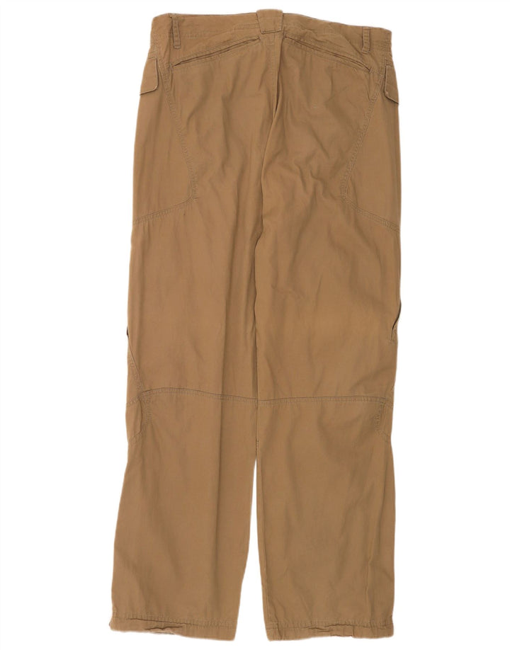 Nike Herre Straight Cargo Bukser Medium W30 L30 Beige Bomuld