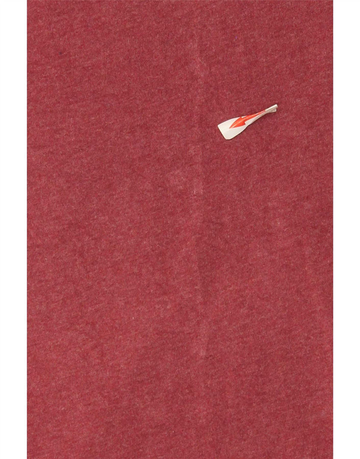 Superdry Herre T-Shirt Top Lille Bourgogne Bomuld
