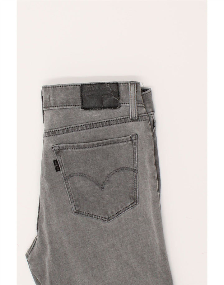 LEVI'S Womens 711 Skinny Jeans W27 L29 Grey Cotton Vintage Levi's and Second-Hand Levi's from Messina Hembry 